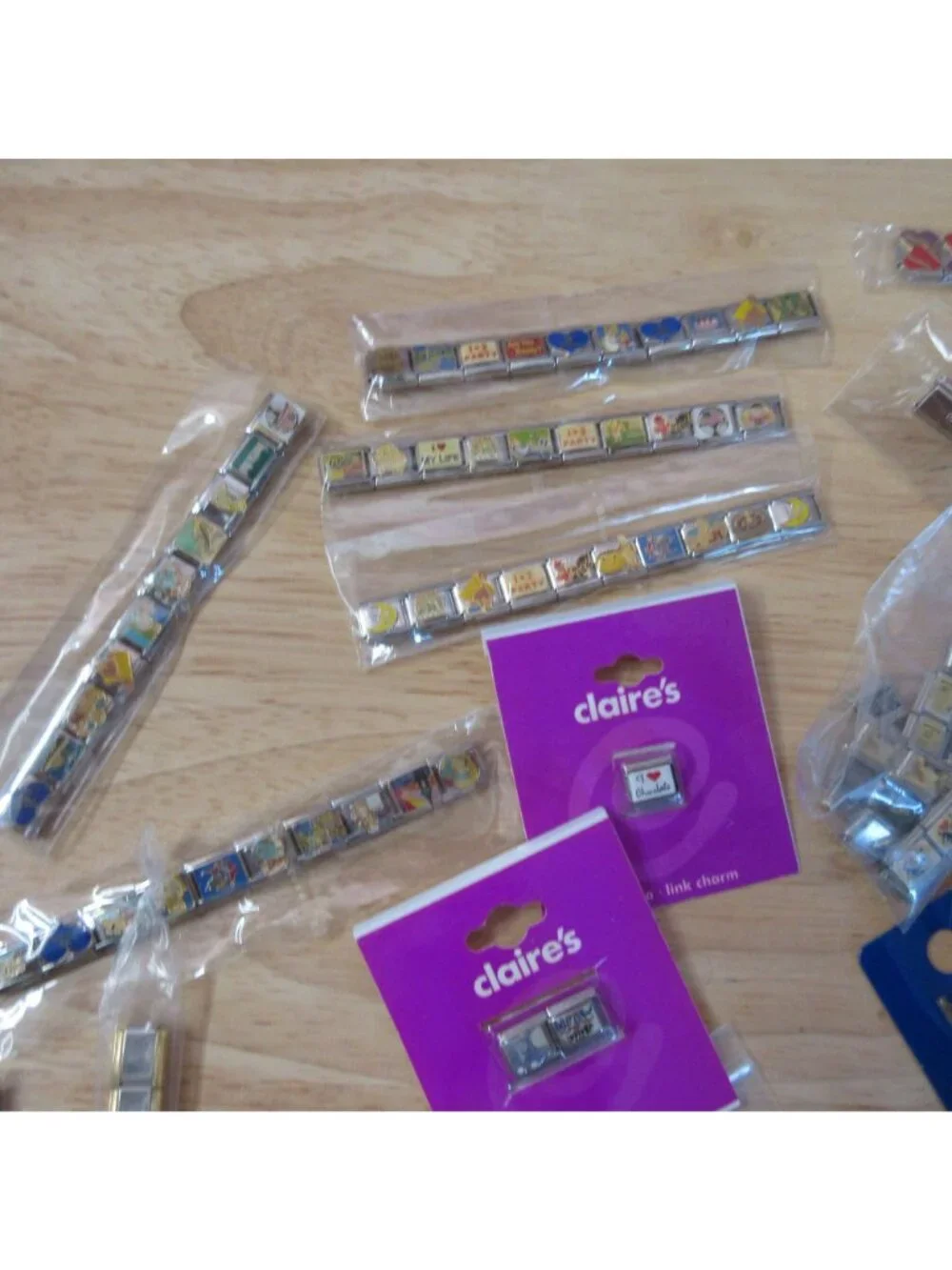 Huge Lot of 350+ Add-A-Link Charms Plus Durable Organizing Case